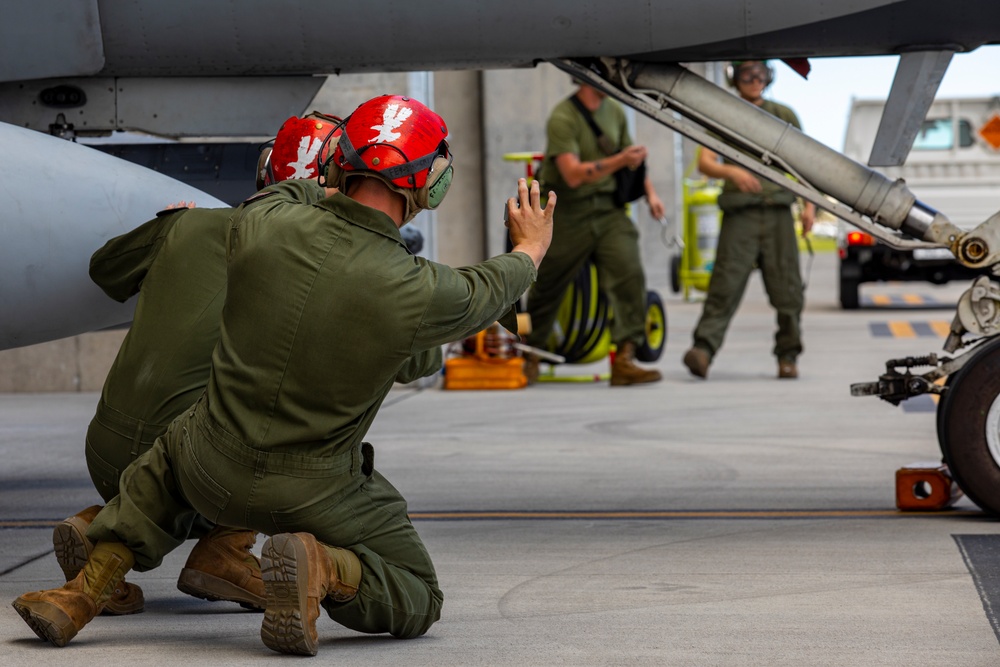 Hot Load: VMFA-115 sharpens their skills at Kadena Air Base during Northern Edge 23-2