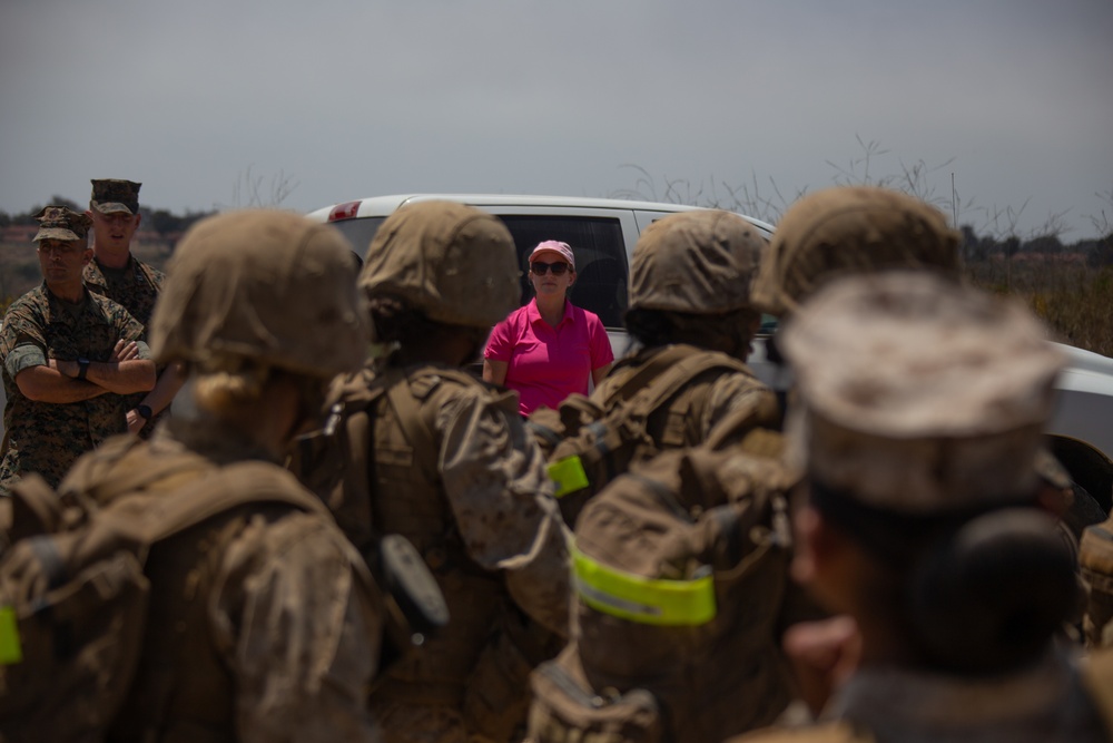 The Defense Advisory Committee on Women in the Services visits MCRD San Diego - 24 July 2023