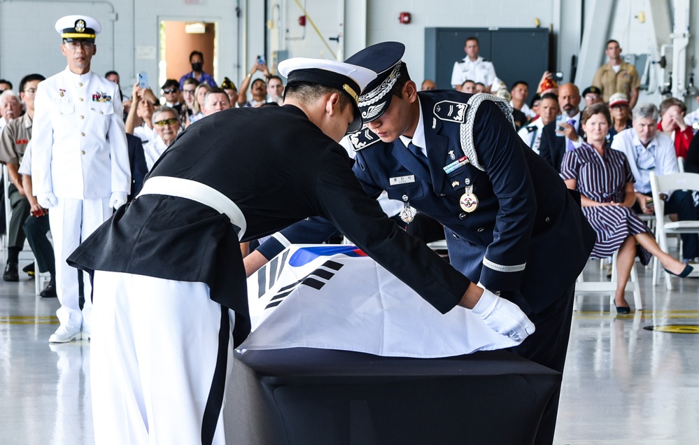 DPAA and ROK Host Repatriation Ceremony