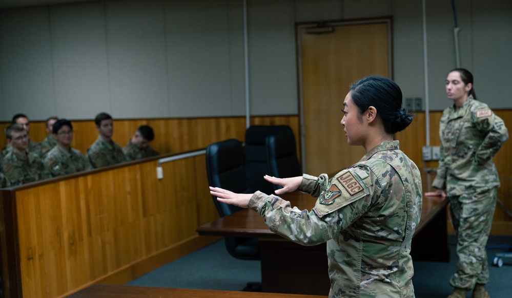 Cadets gain in-person insight of Kunsan AB mission