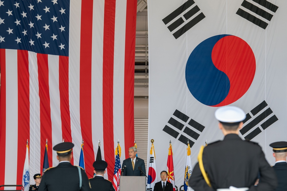 DPAA and ROK Host Repatriation Ceremony