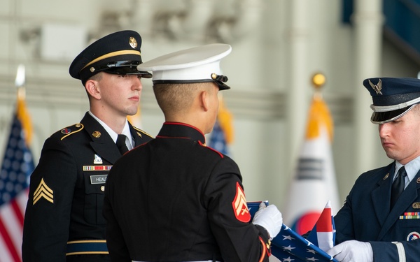 DPAA and ROK Host Repatriation Ceremony