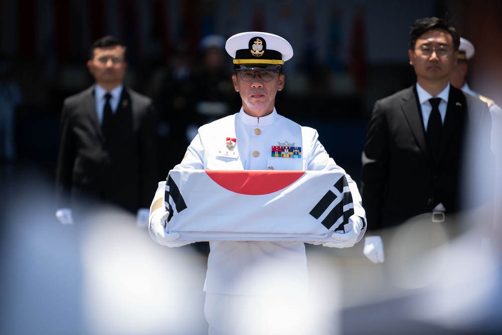 DPAA and ROK Host Repatriation Ceremony