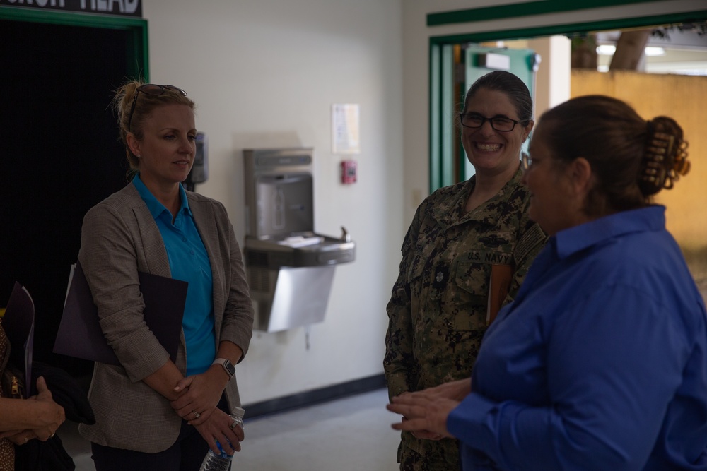 The Defense Advisory Committee on Women in the Services visits MCRD San Diego - 25 July 2023