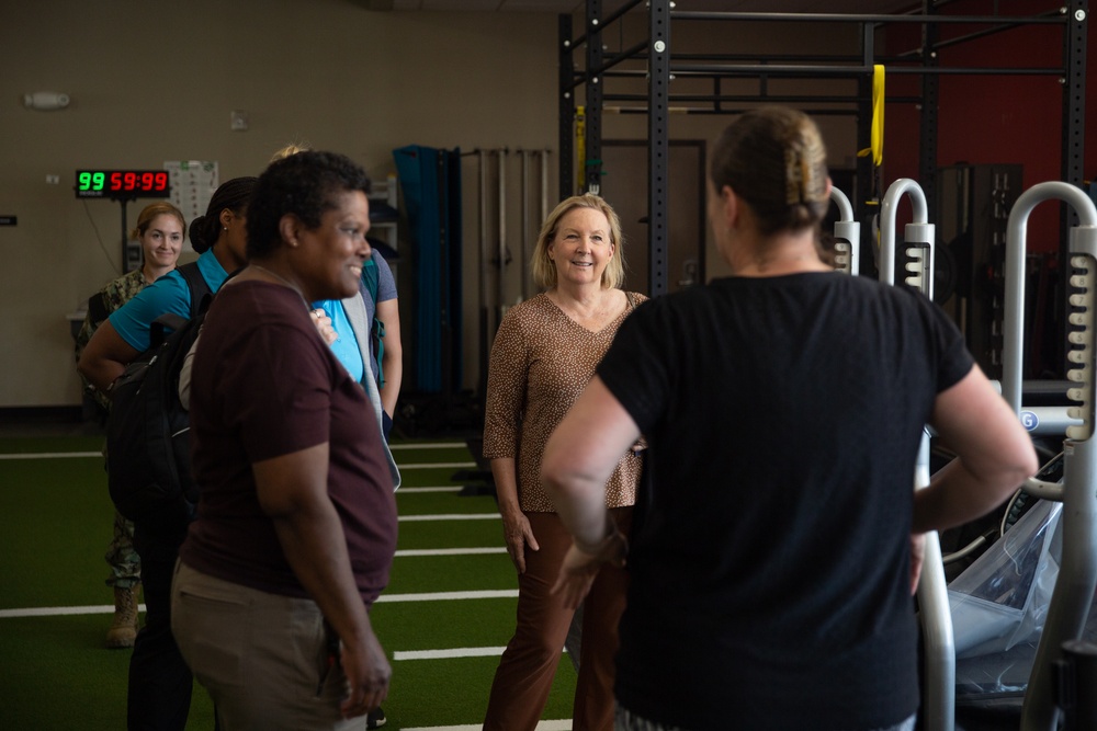 The Defense Advisory Committee on Women in the Services visits MCRD San Diego - 25 July 2023