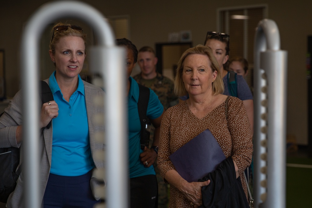 The Defense Advisory Committee on Women in the Services visits MCRD San Diego - 25 July 2023