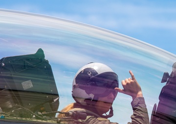 Hot Fuel: VMFA-115 conducts hot fueling operations at Kadena AB during Northern Edge 23-2