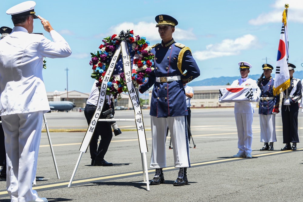 DPAA and ROK Host Repatriation Ceremony