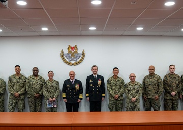 CNO Visits Singapore