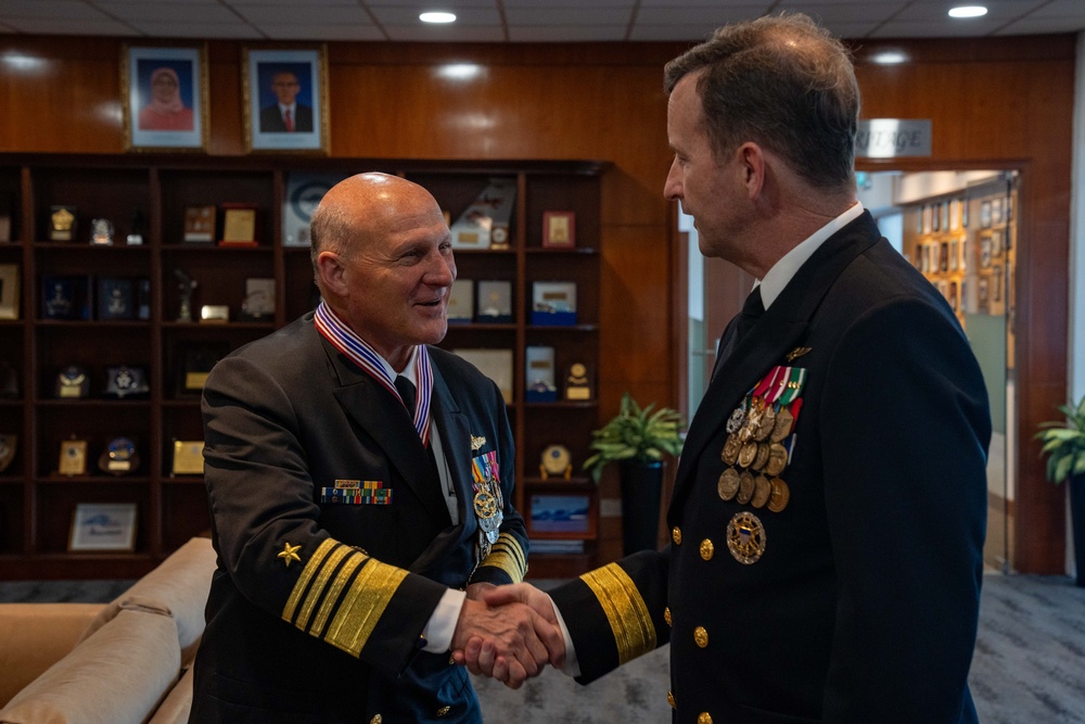 CNO Visits Singapore