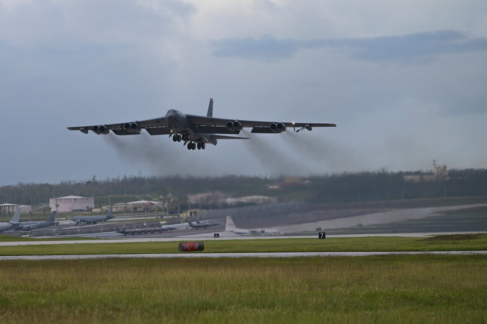 DVIDS - Images - BAFB Bombers Practice Defense Capabilities In Multinational Exercise [Image 1 Of 3]