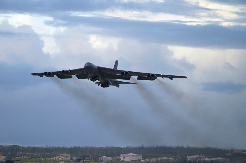 BAFB Bombers Practice Defense Capabilities in Multinational Exercise