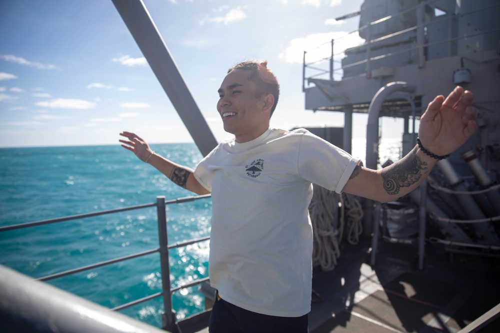 OS2 Bacierto Executes Jumping Jacks