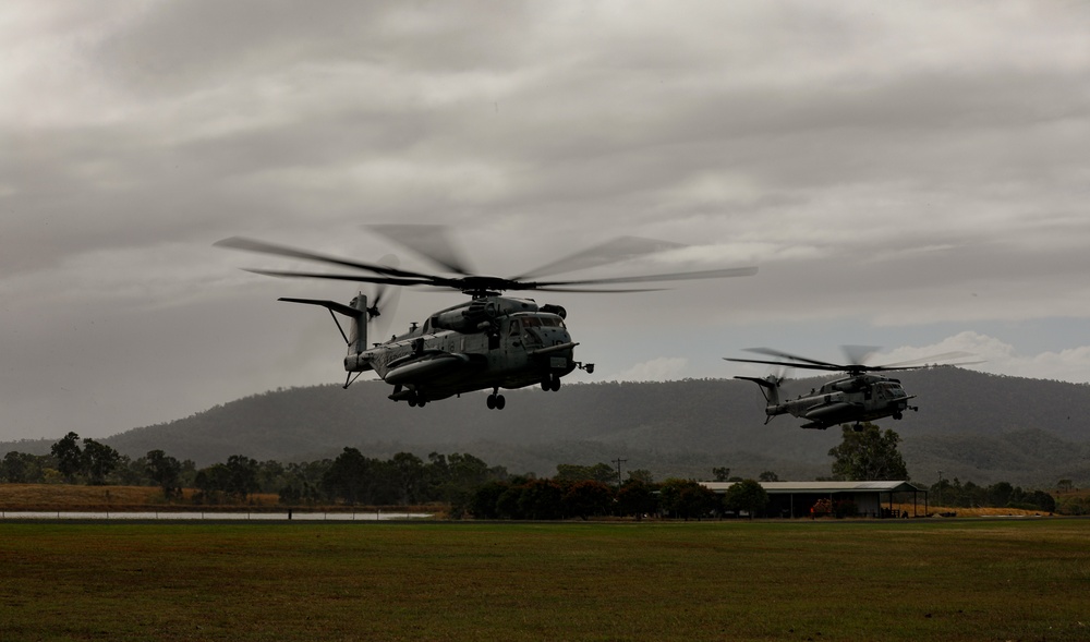 United States, German and Japanese Military forces conduct Joint Amphibians Assault during Talisman Sabre 23