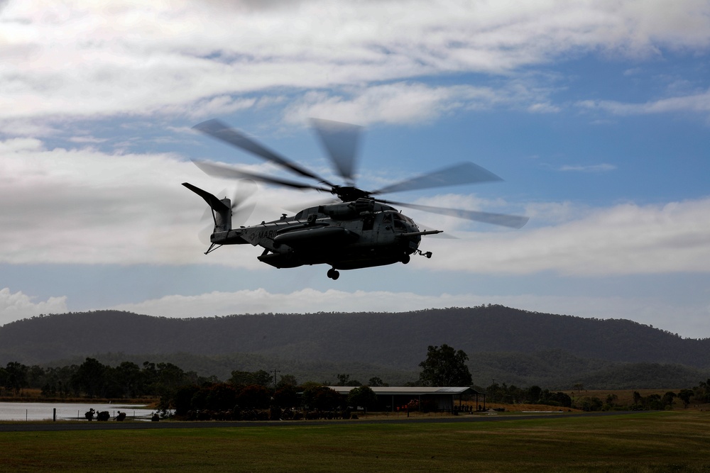 United States, German and Japanese Military forces conduct Joint Amphibians Assault during Talisman Sabre 23