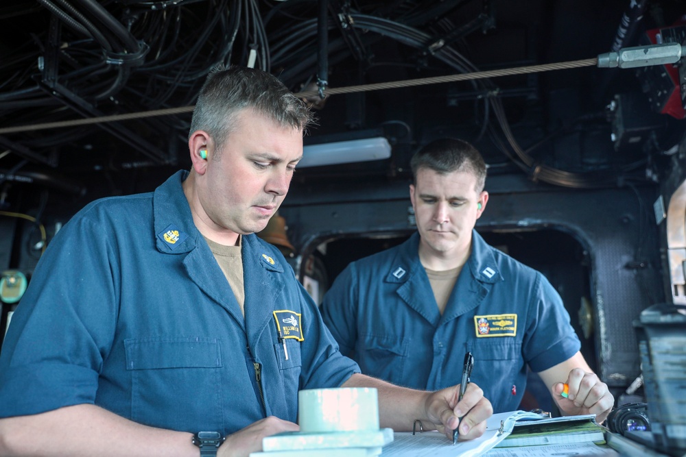 USS Paul Ignatius Joint Gunnery Exercise