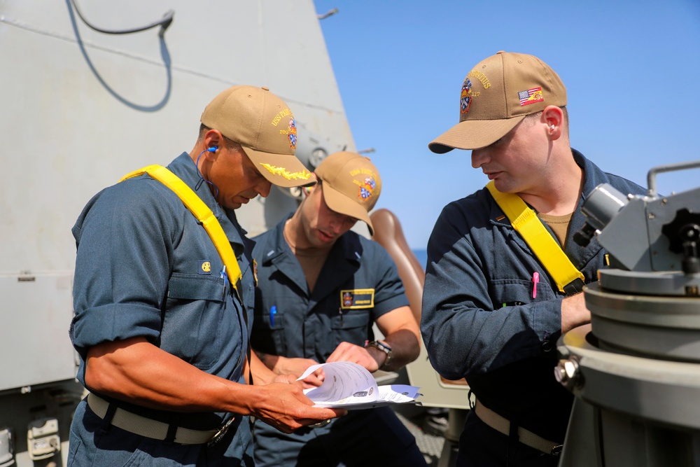 USS Paul Ignatius Joint Gunnery Exercise