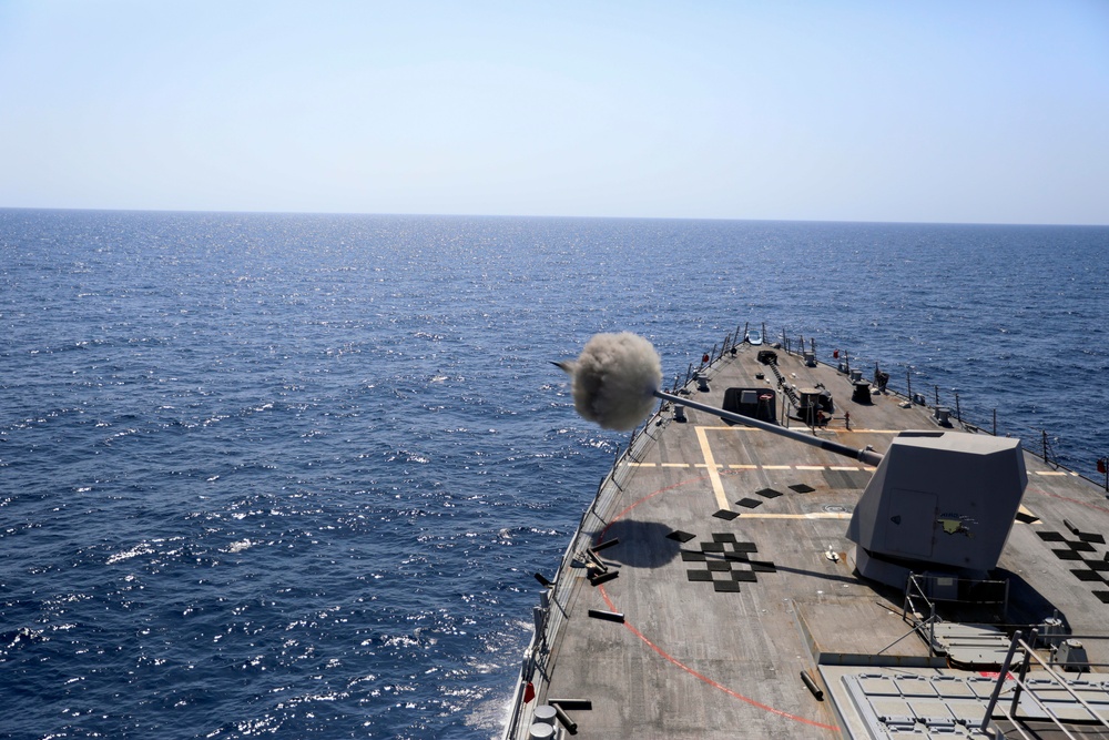 USS Paul Ignatius Joint Gunnery Exercise