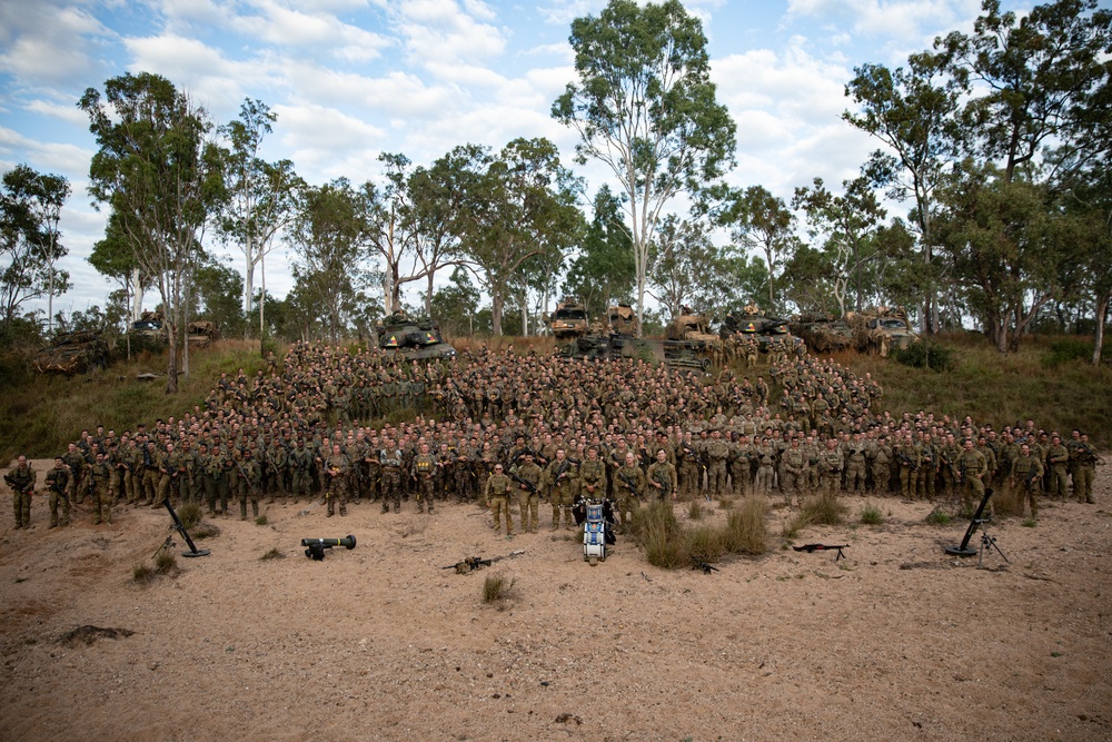 Battle Group Ram marks beginning of Talisman Sabre