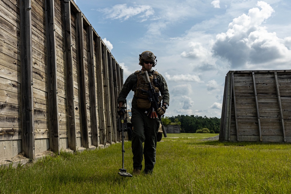 Combat Logistics Battalion 24 conducts a live fire range during its Marine Corps Combat Readiness Evaluation