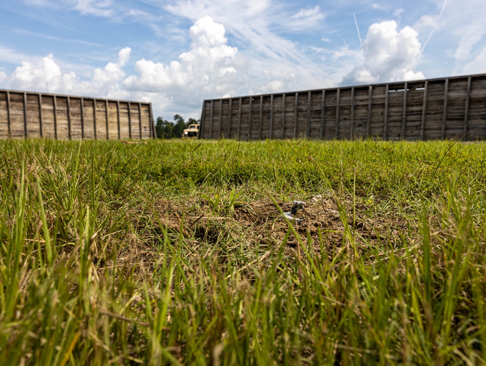 Combat Logistics Battalion 24 conducts a live fire range during its Marine Corps Combat Readiness Evaluation