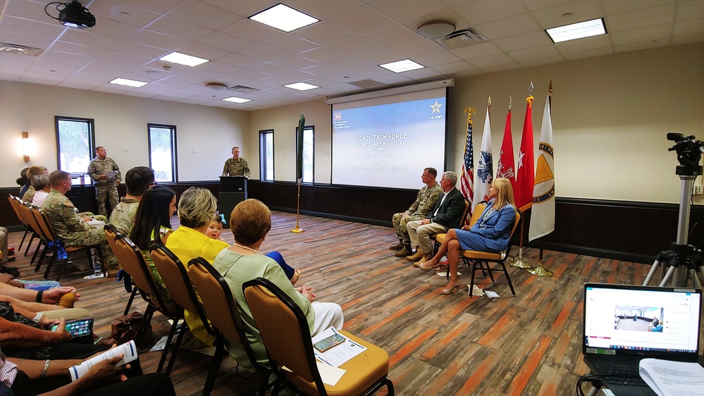 TASK FORCE VIRGIN ISLANDS PUERTO RICO WELCOMES ITS FIRST COMMANDER