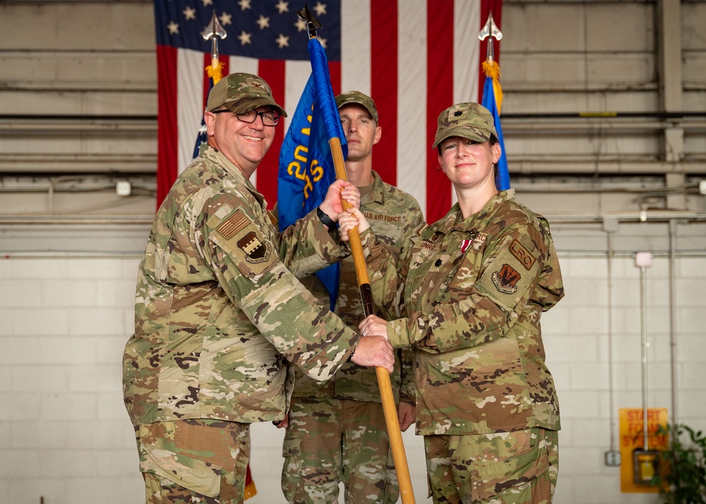 20th Logistics Readiness Squadron conducts change of command ceremony