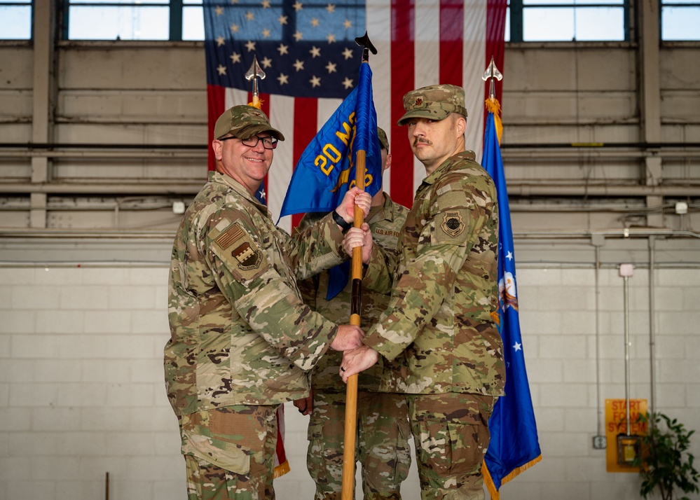 20th Logistics Readiness Squadron conducts change of command ceremony