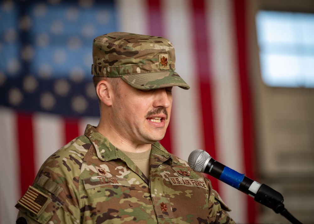 20th Logistics Readiness Squadron conducts change of command ceremony