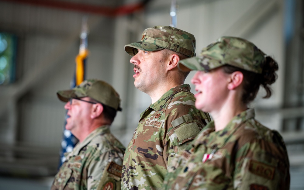 20th Logistics Readiness Squadron conducts change of command ceremony