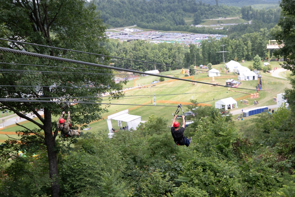 US Military Provides Support to 2023 National Jamboree