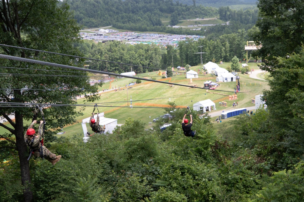 US Military Provides Support to 2023 National Jamboree