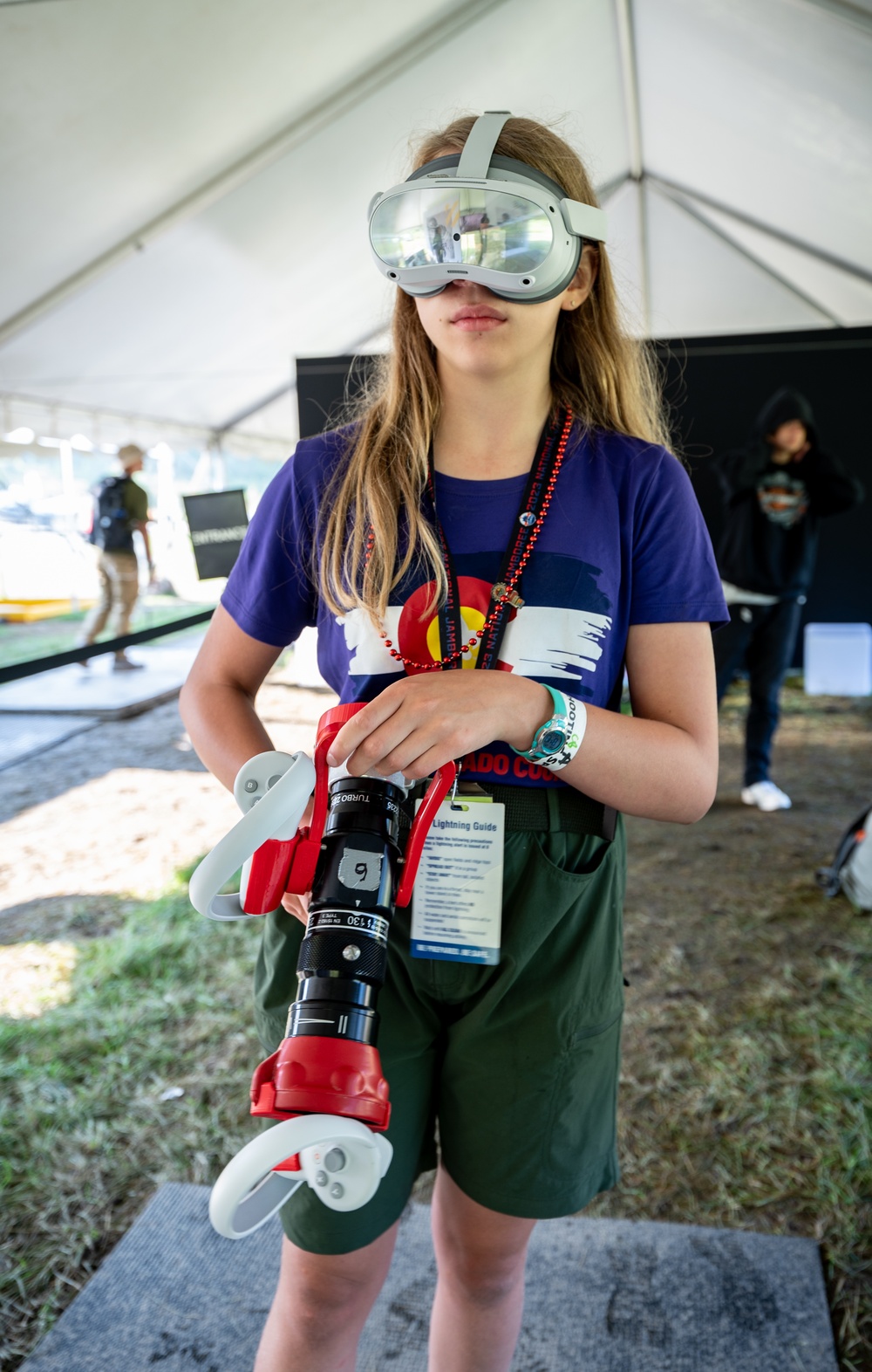 U.S. Military Provides Support for 2023 National Jamboree