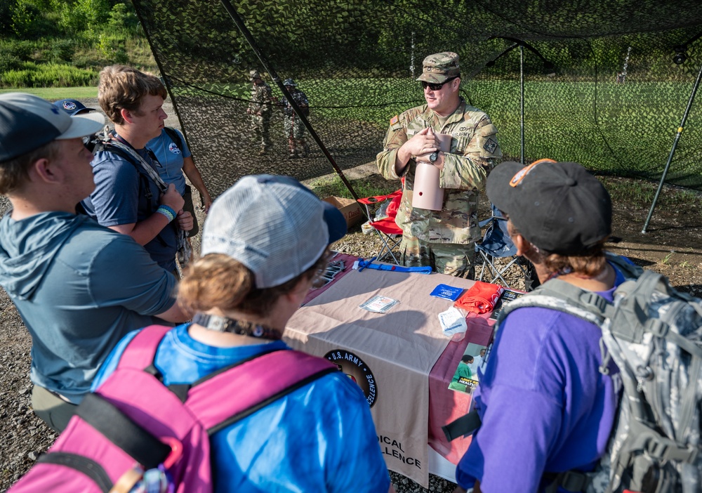 U.S. Military Provides Support for 2023 National Jamboree