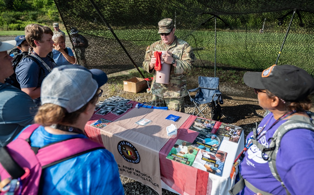 U.S. Military Provides Support for 2023 National Jamboree