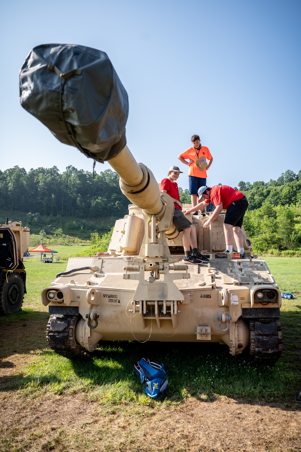 U.S. Military Provides Support for 2023 National Jamboree