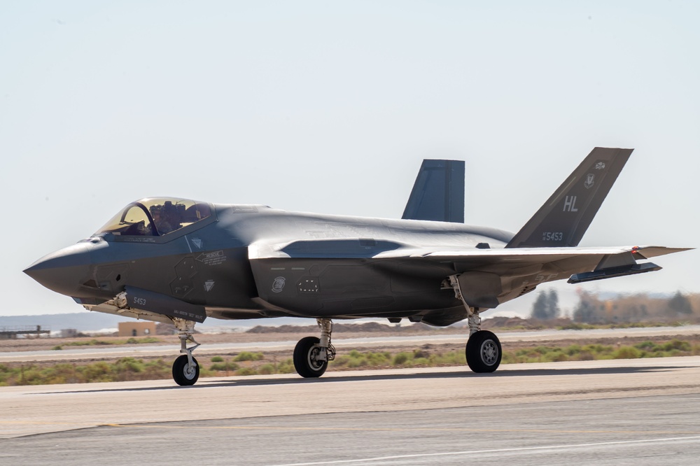 F-35A Lightning IIs arrive in the USCENTCOM area of responsibility