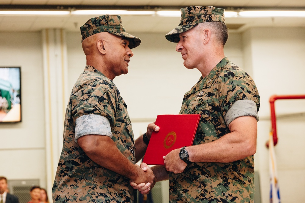 CBIRF Change of Command Ceremony