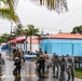 Royal Bermuda Regiment instructors train the Guyana Police Service on Public Order Riot Training during TRADEWINDS 23