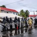 Royal Bermuda Regiment instructors train the Guyana Police Service on Public Order Riot Training during TRADEWINDS 23