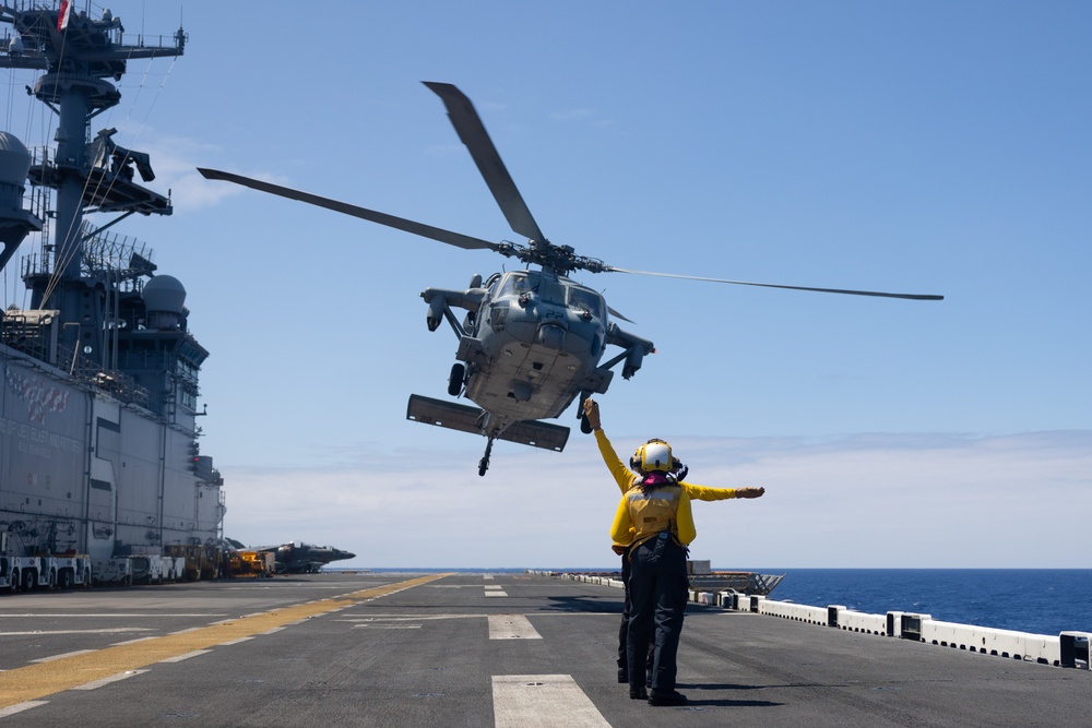 USS Bataan Flight Ops