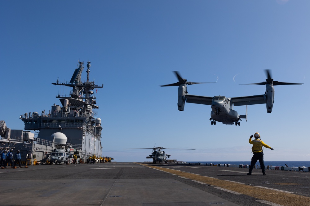 USS Bataan Flight Ops