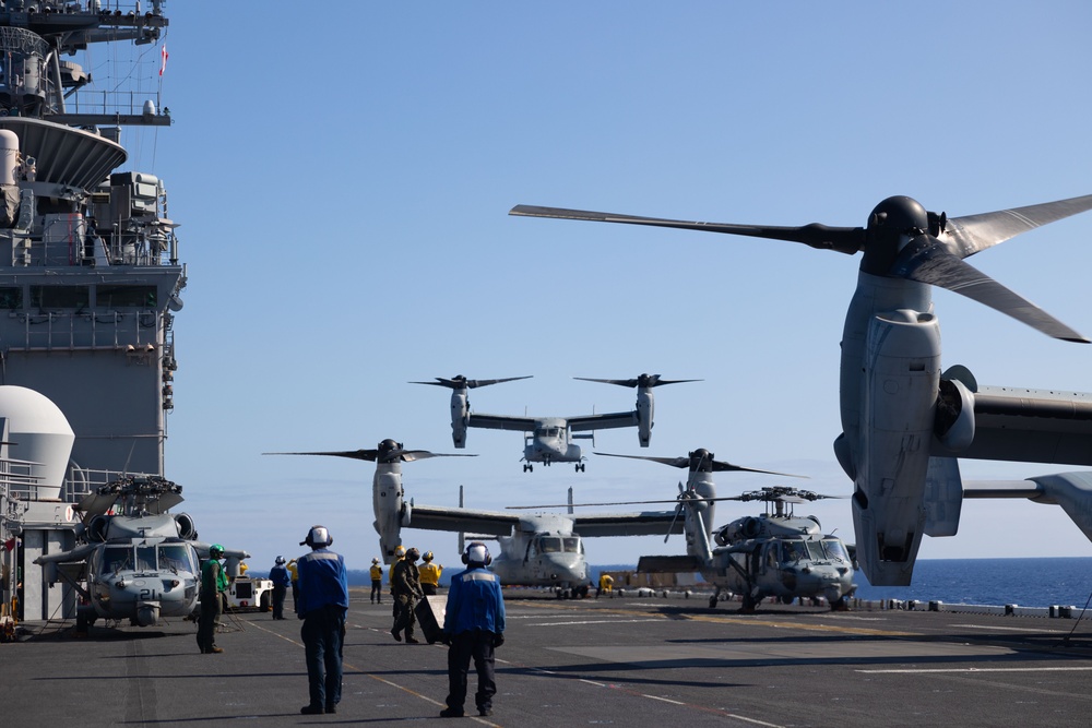 USS Bataan Flight Ops