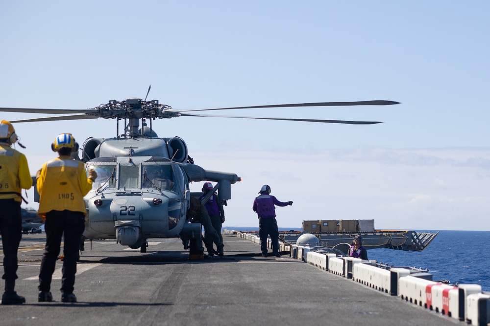 USS Bataan Flight Ops