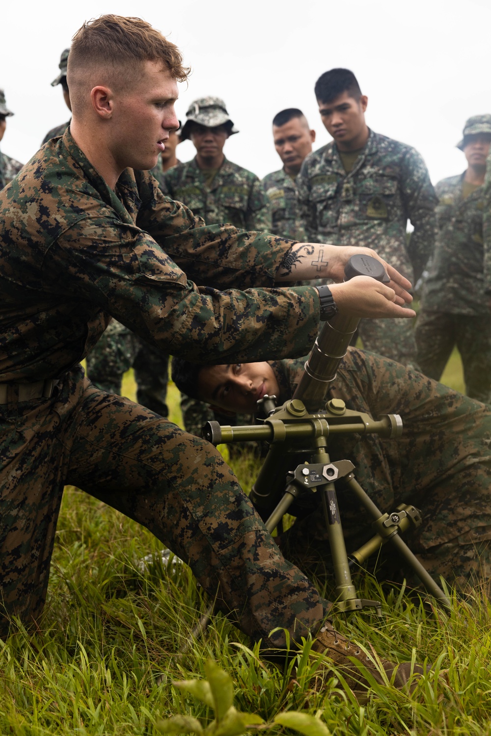 U.S. Marines conduct bilateral training with Philippine Marines