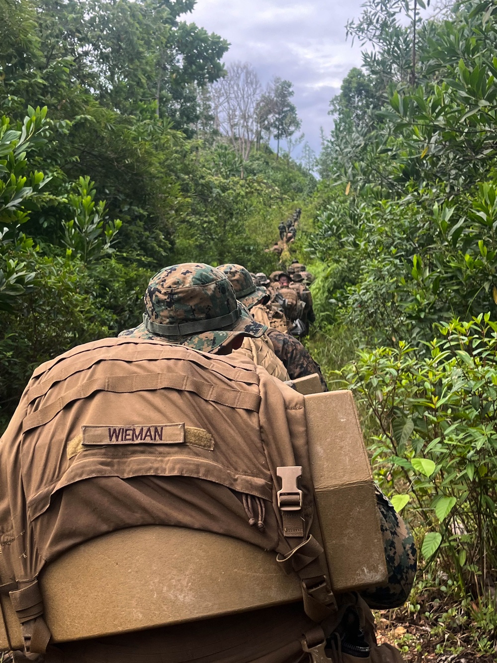 MASA 23: U.S. Marines conduct jungle patrol with Philippine Marines