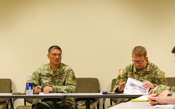Assistant Adjutant General Briefed on MFGI Operations at Fort Riley