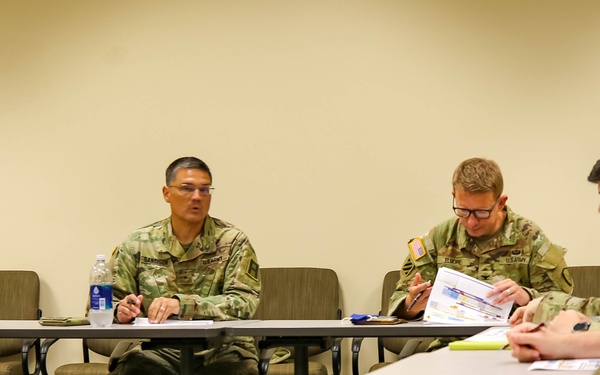 Assistant Adjutant General Briefed on MFGI Operations at Fort Riley