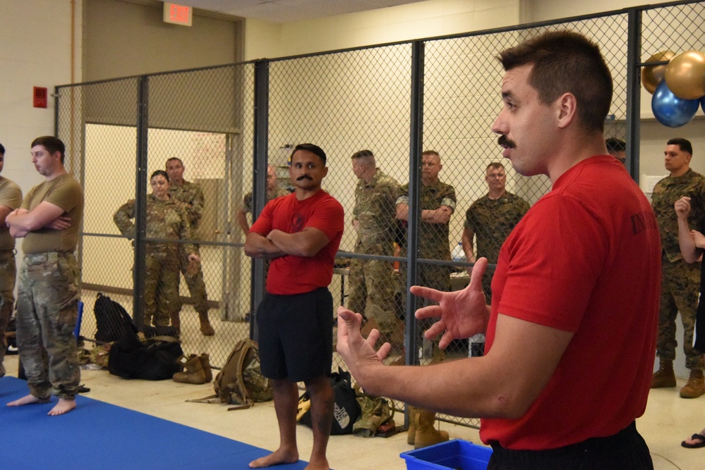 85th EIS unveils new combatives training area