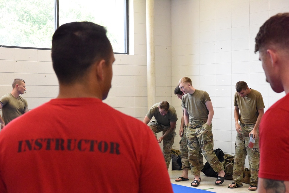 85th EIS unveils new combatives training area